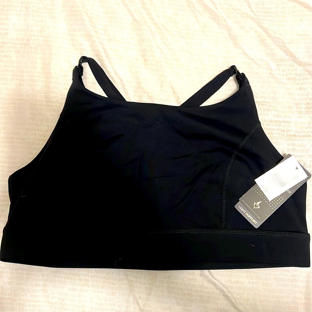Torrid black Bra Size 2x Clip Maternity Nursing Bra Active